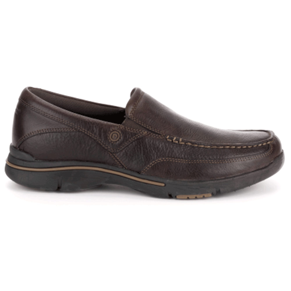 Slip-Ons Rockport Hombre Mexico - City Play Eberdon Marrom Oscuro - RBMHW1872